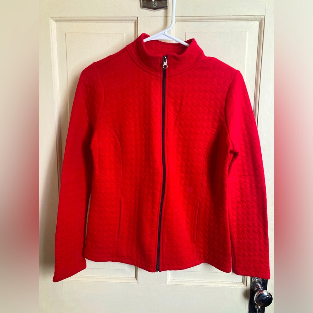 Red Kate Rogers Quilted Jacket